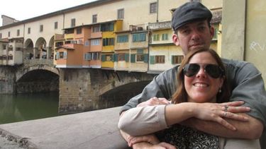 SIEMPRE JUNTOS. Tomás y su mujer, Eugenia..