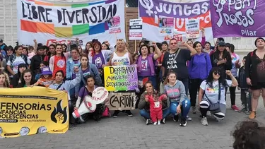 MARCHA. Las mujeres volverán a la calle en Pilar este jueves. MARCHA. Las mujeres volverán a la calle en Pilar este jueves.