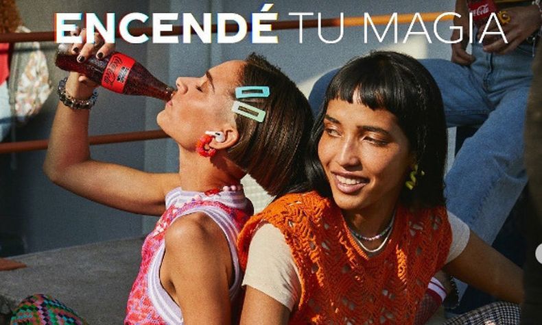 La pilarense Sofía Anró es una de las caras de la campaña gráfica de Coca Cola.&nbsp;