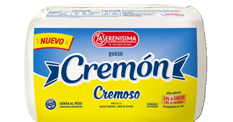 Aconsejan no consumir una partida del queso Cremn de La Serensima