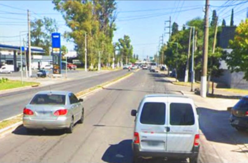 La persecución policial se extendió por 600 metros sobre la Ruta 25.&nbsp;