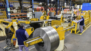 PARA ARRIBA. Las industrias metálicas superaron el promedio.