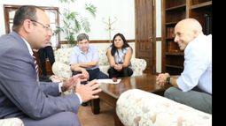 CONTROLES. Ducoté se reunió ayer con enviados del Tribunal de Cuentas..