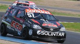 TOP TEN. El Toyota Etios de Marchesse respondió a las exigencias en los ensayos.