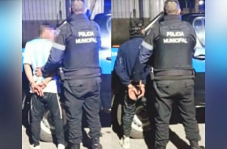Los delincuentes detenidos tienen antecedentes policiales.&nbsp;