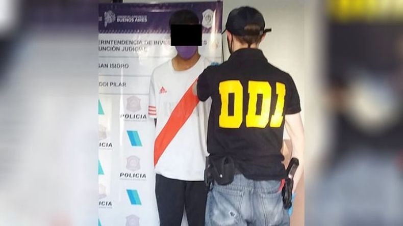 AGRESOR. Tiene 18 años y fue detenido en su casa del barrio San Alejo. .