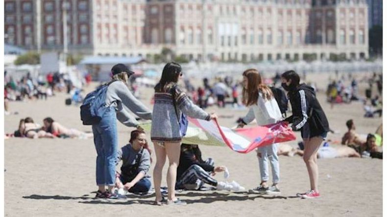 PLAYA. Los estudiantes también podrán elegir, sierras o campo..