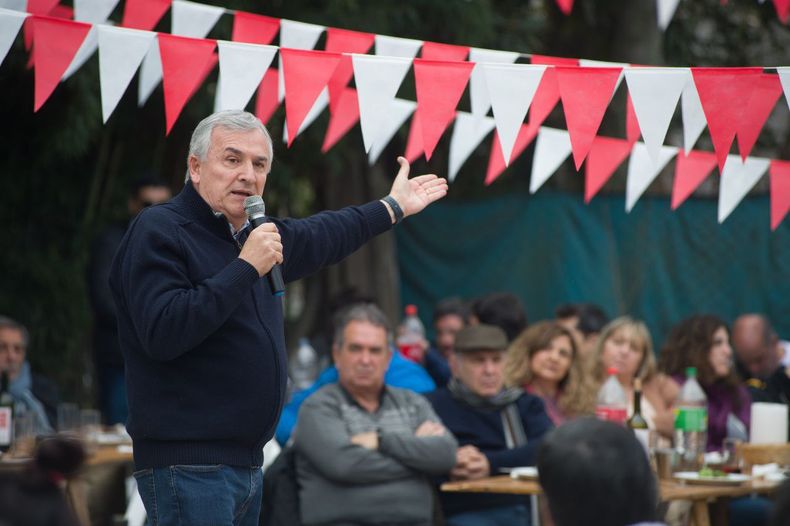 CAMPAÑA. Morales tuvo una intensa actividad en el distrito. &nbsp;
