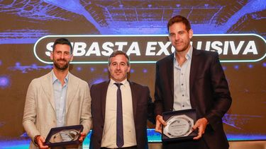 NOLE Y DELPO EN PILAR. Achával les dio la bienvenida en la cena solidaria que se llevó a cabo este sábado.&nbsp;
