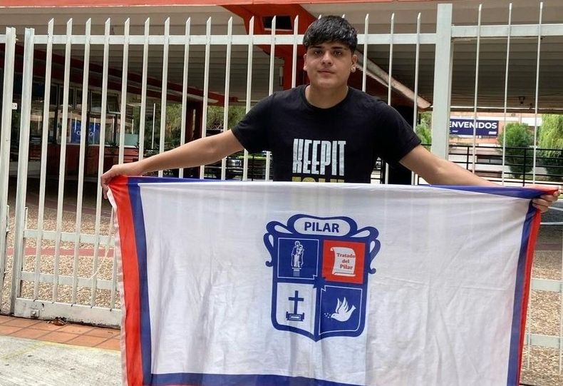 PILAR PRESENTE. Ramiro Santillán se prepara en el Cenard. &nbsp;