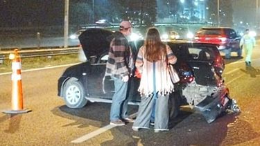 ACCIDENTE EN PANAMERICANA: El impacto tuvo lugar en el kilómetro 54 mano al Norte.&nbsp;