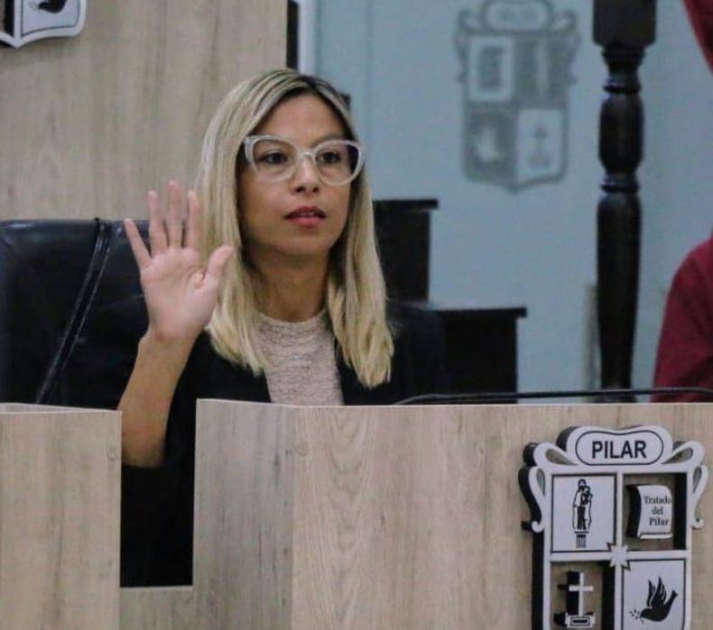 La concejal Adriana Cáceres presentó ante el HCD el proyecto para la puesta en valor del Camino de los Pinos.