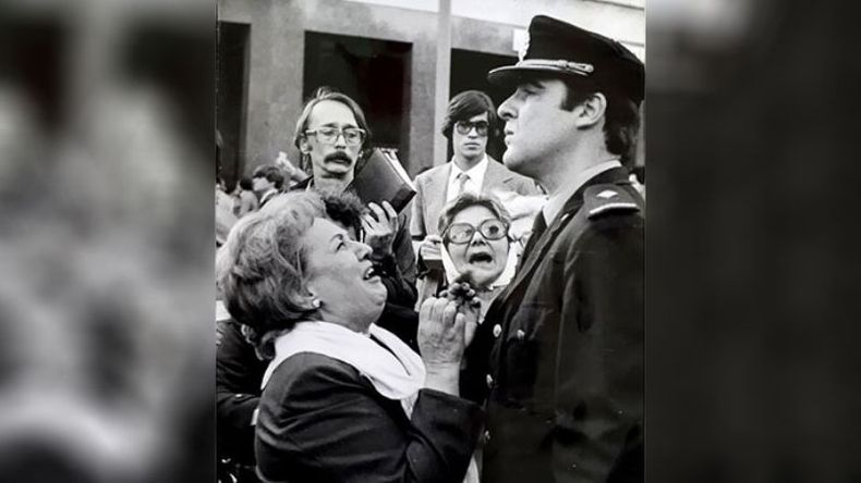CULPABLE. Carlos Gallone, en una foto de 1982. Murió en mayo de este año..