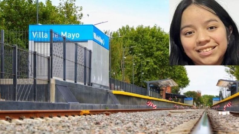 Flavia Cruzado cayó a las vías en Villa de Mayo..