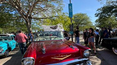 Cientos de visitantes recorrieron la exposición de autos clásicos en el TOM. Cientos de visitantes recorrieron la exposición de autos clásicos en el TOM.