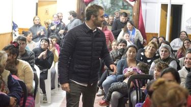 UNIDAD. Achával participó ayer de un taller de economía familiar..
