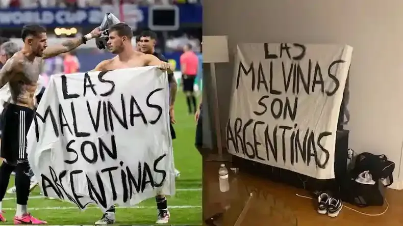 La historia de la bandera de Malvinas. (notienred.info).