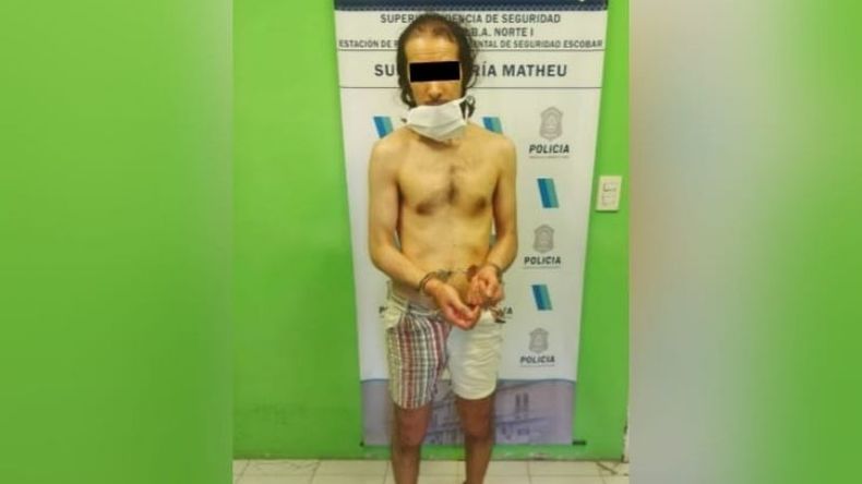 El detenido es un músico de 36 años..