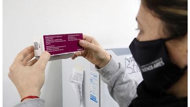 900 mil dosis de AstraZéneca terminaron de llegar ayer al país. .