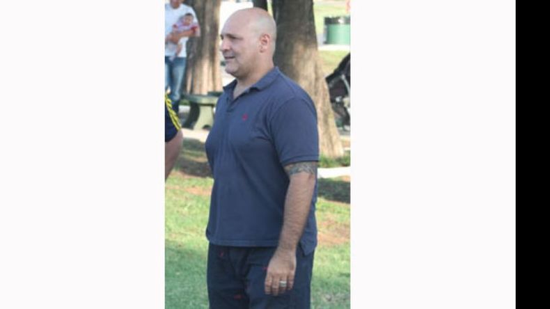 PARTICIPACIÓN. Ramiro Giménez, en el lanzamiento de “Pilar se Mueve”..