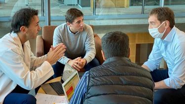 CERCANÍA. Neuspiller mantiene contacto habitual con Diego Santilli..