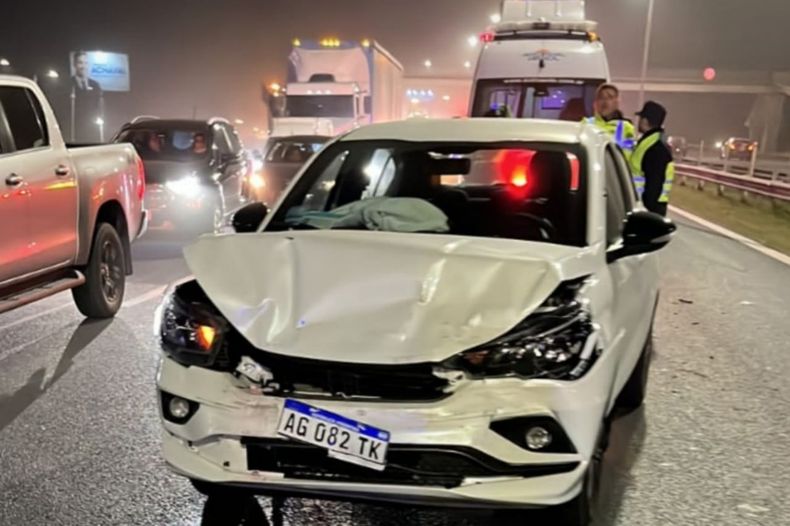 El choque en cadena tuvo lugar en el kilómetro 46 de la Panamericana.&nbsp;