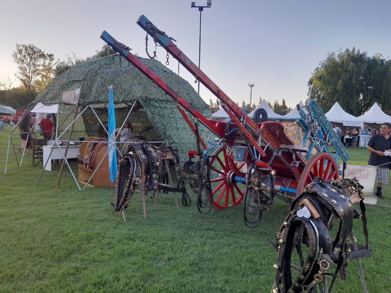 TRADICIÓN. El Pilar gaucho también dijo presente en la celebración.