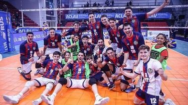 San Lorenzo tuvo una gran actuación en el Pando y lo celebra Lorenzo Nieto (7).