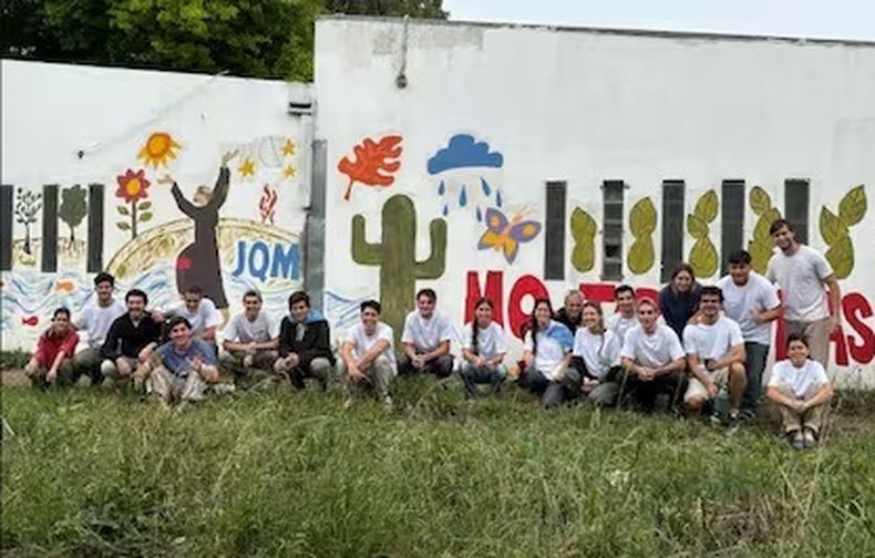 SOLIDARIO. El grupo de voluntarios JQM realiza tareas comunitarias en todo el país.