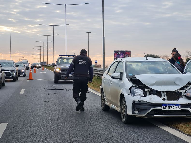 El accidente ocurrió en el kilómetro 46.
