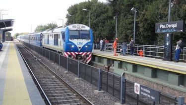 violento asalto en la estacion de trenes de derqui