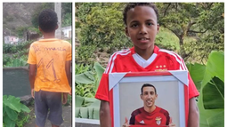 El conmovedor gesto de Ángel Di María con un niño de Cabo Verde