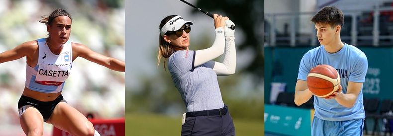 PROTAGONISTAS. Casetta busca una medalla en los 3.000 con obstáculos. Simmermacher está a 9 golpes de la líder en golf. Giovannetti sueña con el oro panamericano en básquet.