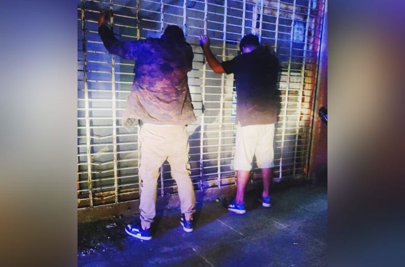 Uno de los sujetos detenidos tenía pedido de captura por robo en grado de tentativa.&nbsp;