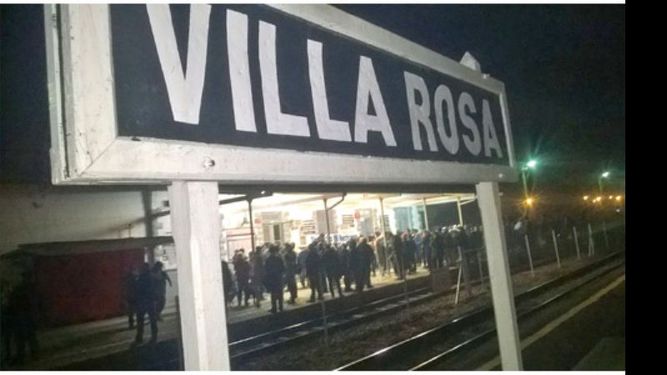 Villa Rosa mantiene el tren, pero con menos frecuencias