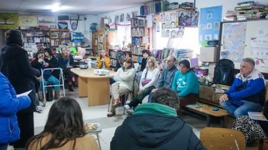 Una de las jornadas de Cine al Barrio en Palabras de Alma.&nbsp;