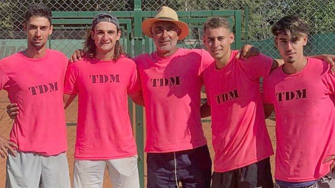 ASCENSO. El objetivo de Tenis De Marco para esta temporada de Interclubes..