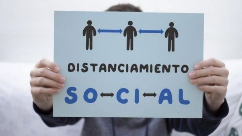 DISTANCIAMIENTO SOCIAL. Una de las claves para frenar el virus..