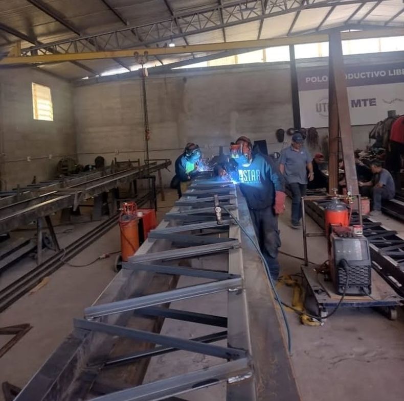 EMBLEMA La herrera industrial de Pilar es uno de los principales proyectos del Polo de Liberados Pilar