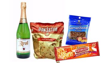 Sidra Real $64,06 (47,29%)Pan Dulce Don Satur $85,64 (38,95%)Turrón Georgalos $20,75 (46,58%)Garrapiñadas Arcor $19,17 (26,12%).