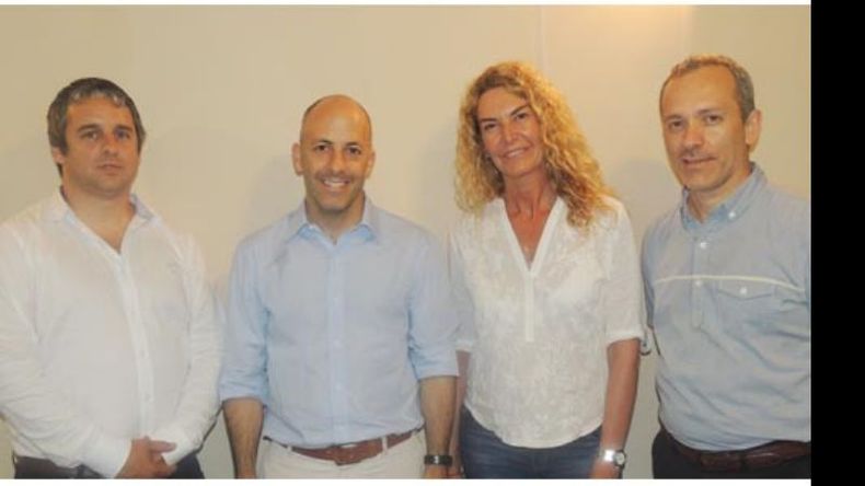 CUARTETO. Casal, Ducoté, Leguizamón y Ferraro..