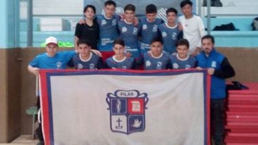 CAMPEONES. La Sub 16 pilarense se consagró en Rodríguez. .