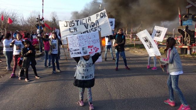 Villa Rosa: Piquete en reclamo de justicia