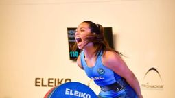 El grito de campeona. Martina Mendoza brilló en el Cenard. El grito de campeona. Martina Mendoza brilló en el Cenard.