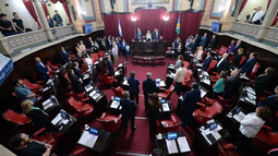 CALDERA. La Legislatura bonaerense es el epicentro de las negociaciones. &nbsp;