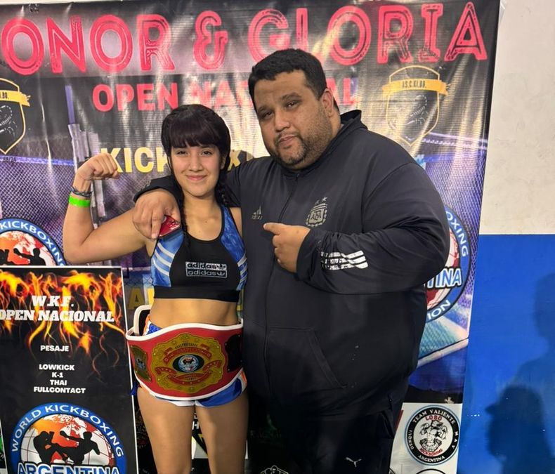 Morena Morales y Jonatan Valiente representaron a Pilar en San Luis.