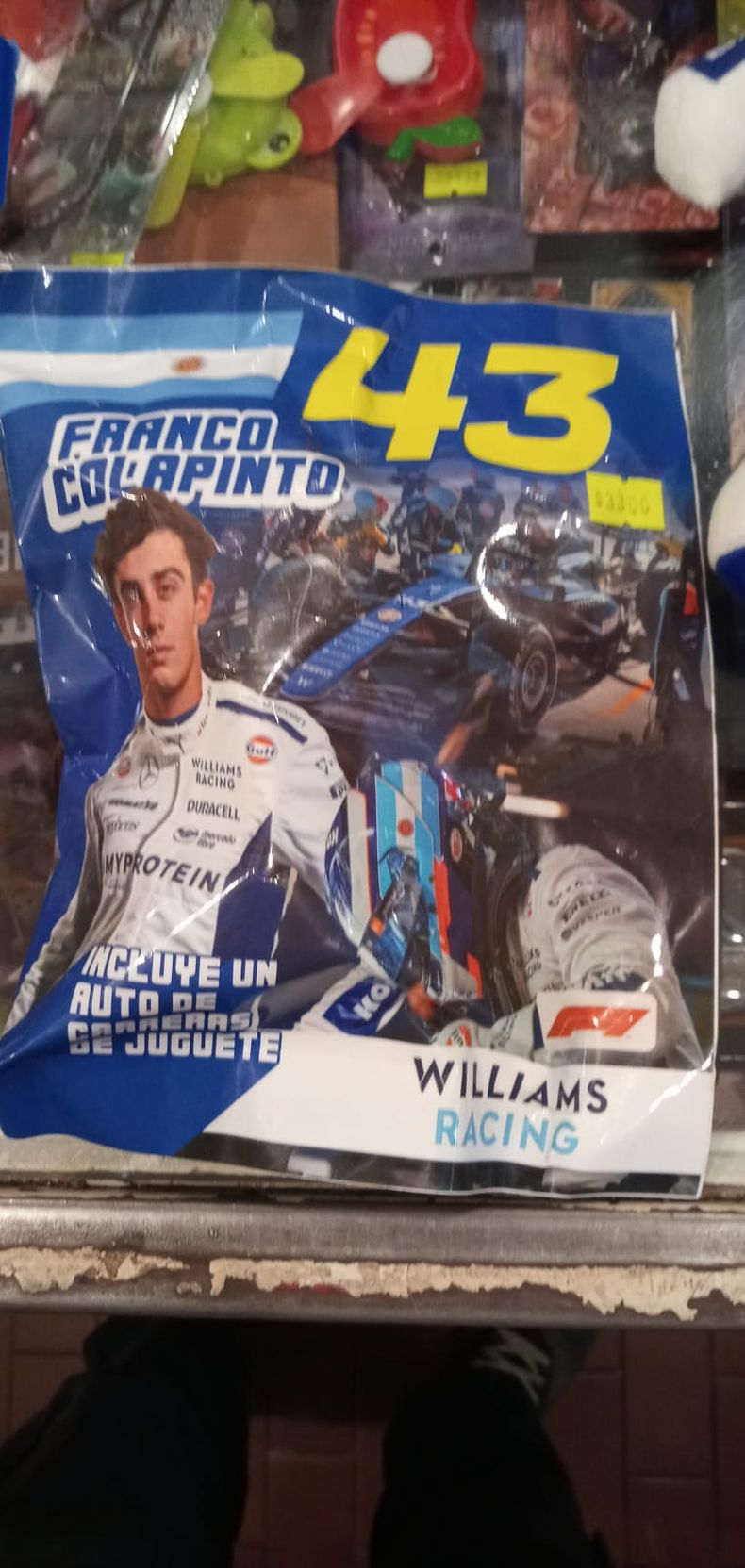 El autito de carrera de Franco Colapinto cuesta $3.500.