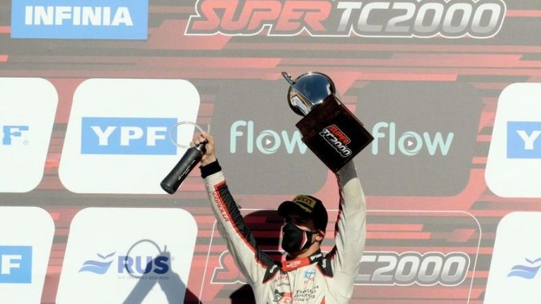 PODIOS. Rossi sumó un triunfo y un 2º puesto en el Gálvez..