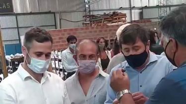 Junto al intendente, Arroyo visitó la fábrica Nueva Avan. .