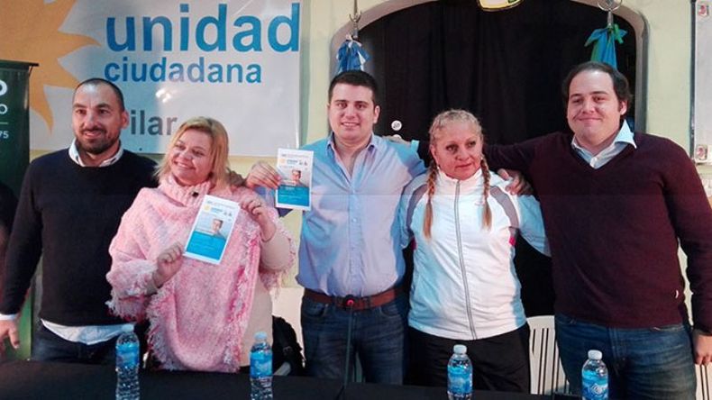 ACTO. Coria, García, Giordano, Ramos y García Caffi, en la presentación..